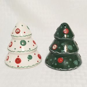 Christmas Tree Salt & Pepper Shakers
